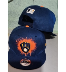 Milwaukee Brewers Snapback Cap 001