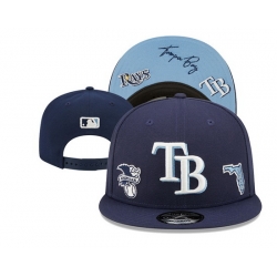 Tampa Bay Rays MLB Snapback Cap 001