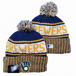 Milwaukee Brewers 23J Beanies 004