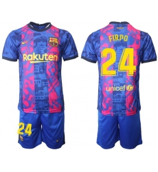 Men Barcelona Soccer Jersey 004