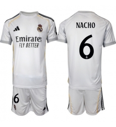 Men Real Madrid 2026 Soccer Jerseys White #6 CAMAVINGA (2)