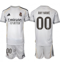Men Real Madrid 2026 Soccer Jerseys White CUSTOM Men Real Madrid 2026 Soccer Jerseys White CUSTOM