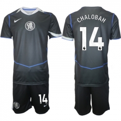 Men Chelsea 2026 Soccer Jerseys DarkGrey #14 CHALOBAH