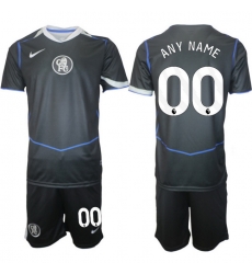 Men Chelsea 2026 Soccer Jerseys DarkGrey CUSTOM
