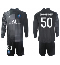 Men Paris Saint Germain Long Sleeve Soccer Jerseys 537