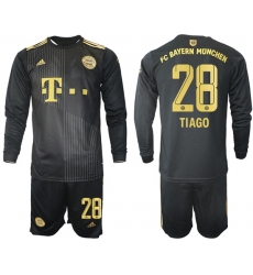 Men Bayern Long Sleeve Soccer Jerseys 502