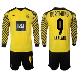 Men Borussia Dortmund Long Sleeve Soccer Jerseys 511