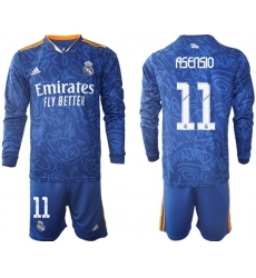 Men Real Madrid Long Sleeve Soccer Jerseys 532