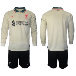 Men Liverpool Long Sleeve Soccer Jerseys 516