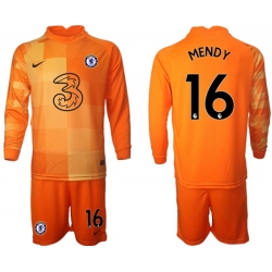 Men Chelsea Long Sleeve Soccer Jerseys 506