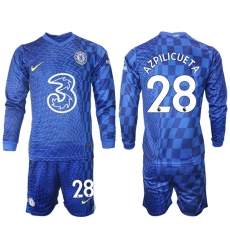 Men Chelsea Long Sleeve Soccer Jerseys 513