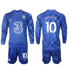 Men Chelsea Long Sleeve Soccer Jerseys 522