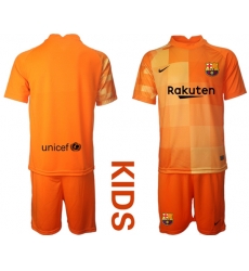 Kids Barcelona Soccer Jerseys 024