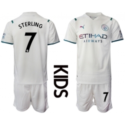 Kids Manchester City Soccer Jerseys 030