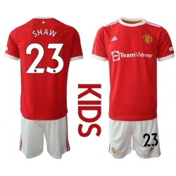 Kids Manchester United Soccer Jerseys 032