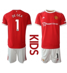 Kids Manchester United Soccer Jerseys 040