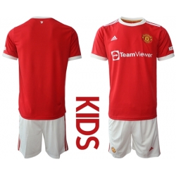 Kids Manchester United Soccer Jerseys 044