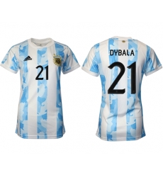 Women Argentina Soccer Jerseys 002