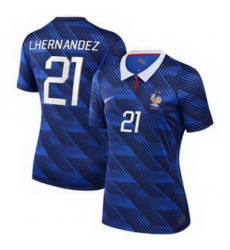 Women 21Lucas Hernandez France Jersey 3 Women 21Lucas Hernandez France Jersey 3