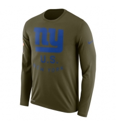 New York Giants Men Long T Shirt 003