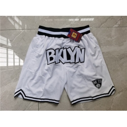 Brooklyn Nets Basketball Shorts 016