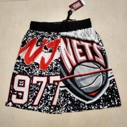 Brooklyn Nets Basketball Shorts 019