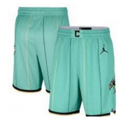 Charlotte Hornets Basketball Shorts 004