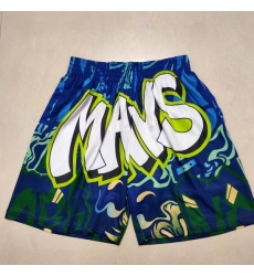 Dallas Mavericks Basketball Shorts 009