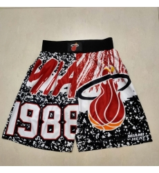 Miami Heat Basketball Shorts 028