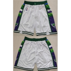 Milwaukee Bucks Basketball Shorts 013