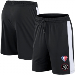 Men Toronto Raptors Black Shorts