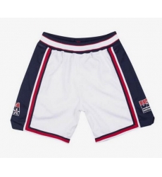 Men Team USA White Shorts Men Team USA White Shorts