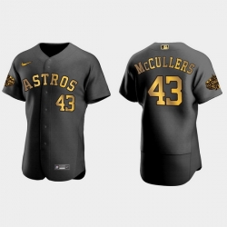 Men Houston Astros Lance Mccullers 2022 Mlb All Star Game Authentic Black Men Jersey