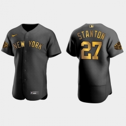 Men New York Yankees Giancarlo Stanton 2022 Mlb All Star Game Black Men Jersey