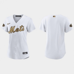 Women New York Mets 2022 Mlb All Star Game Replica White Jersey