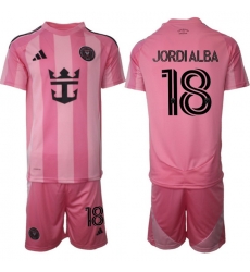 Men Inter Miami CF 2026 Soccer Jerseys Pink #18 JORDI ALBA Men Inter Miami CF 2026 Soccer Jerseys Pink #18 JORDI ALBA