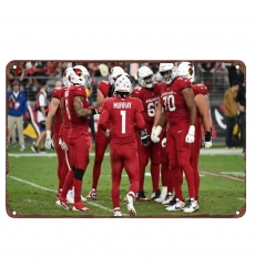 Arizona Cardinals Aluminum Sign 12x8 Inch Arizona Cardinals 001