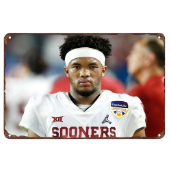 Arizona Cardinals Aluminum Sign 12x8 Inch Kyler Murray 004