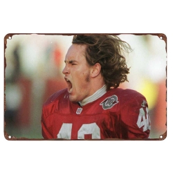 Arizona Cardinals Aluminum Sign 12x8 Inch Pat Tillman 002