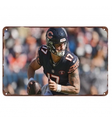 chicago bears Aluminum Sign 12x8 Inch Tyson Bagent 001