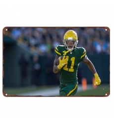 Green Bay Packers Aluminum Sign 12x8 Inch Jayden Reed 003