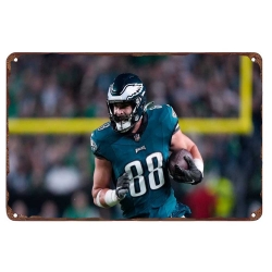 Philadelphia Eagles Aluminum Sign 12x8 Inch Dallas Goedert 007