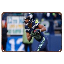 Seattle Seahawks Aluminum Sign 12x8 Inch Tyler Lockett 002