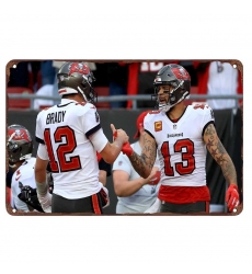 Tampa Bay Buccaneers Aluminum Sign 12x8 Inch Mike Evans 001