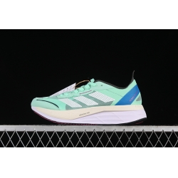 ADIZERO BOSTON 11 M WHITE GREEN BLUE CV9064