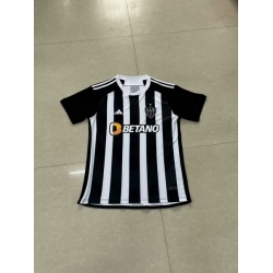 Men 2024 2025 Soccer Jersey Atletico Mineiro Black White