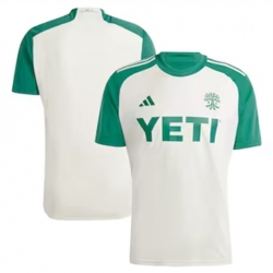 Men Austin FC Blank 2024 25 Away Replica Cream White