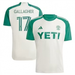 Men Austin FC Jon Gallagher 2024 25 Away Replica Cream White