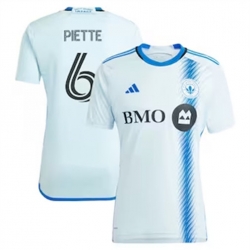 Men CF Montreal Samuel Piette 2024 25 Away Replica Light Blue