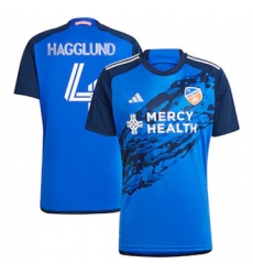 Men FC Cincinnati Nick Hagglund 2023 24 Home Replica Blue